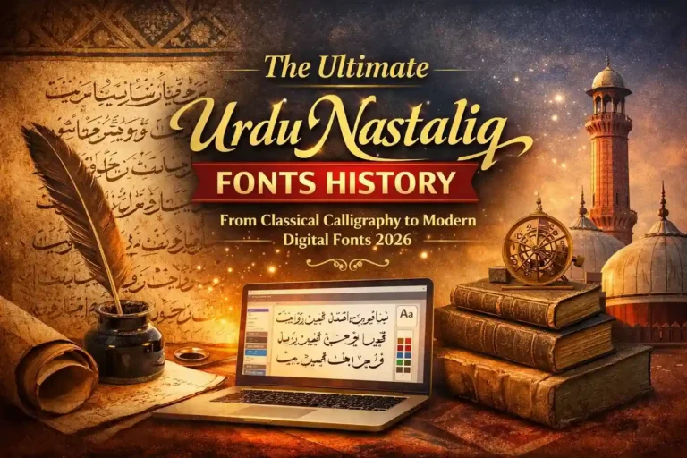 Mir Ali Tabrizi’s Nastaliq Calligraphy – From Classical Manuscripts to Modern Digital Fonts