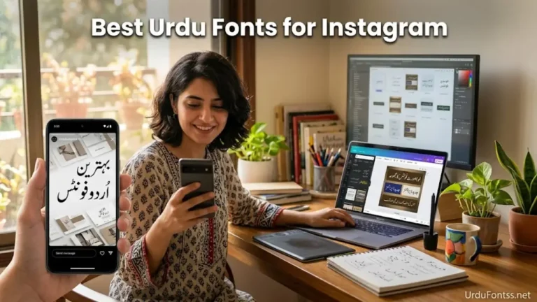 Best Urdu Fonts for Instagram Stories and Posts premium