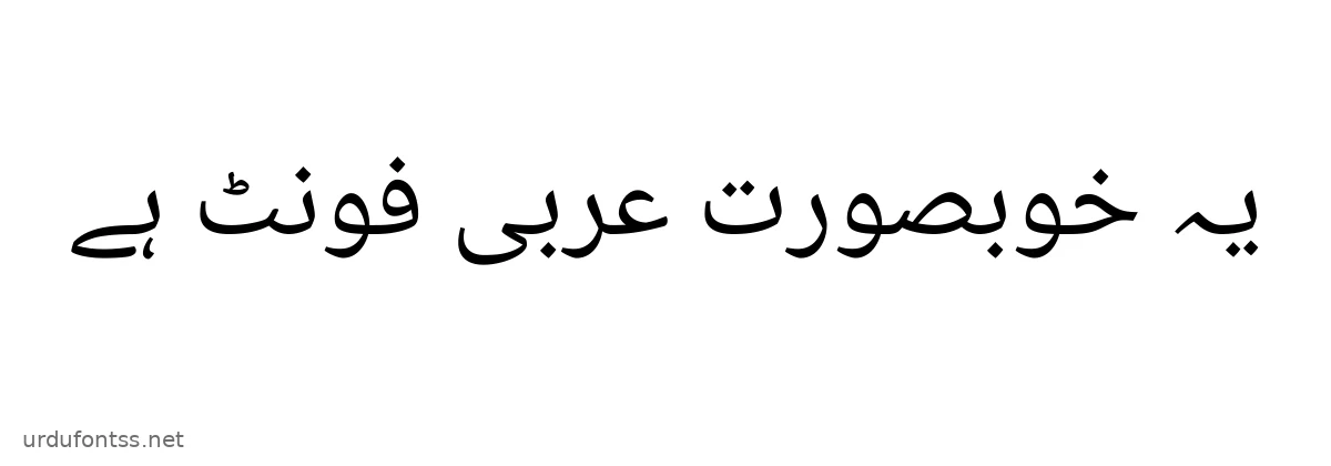 Sample text rendered in Noto Naskh Arabic font